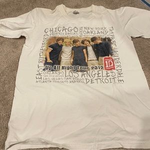 One Direction Up All Night Tour Concert Tee
